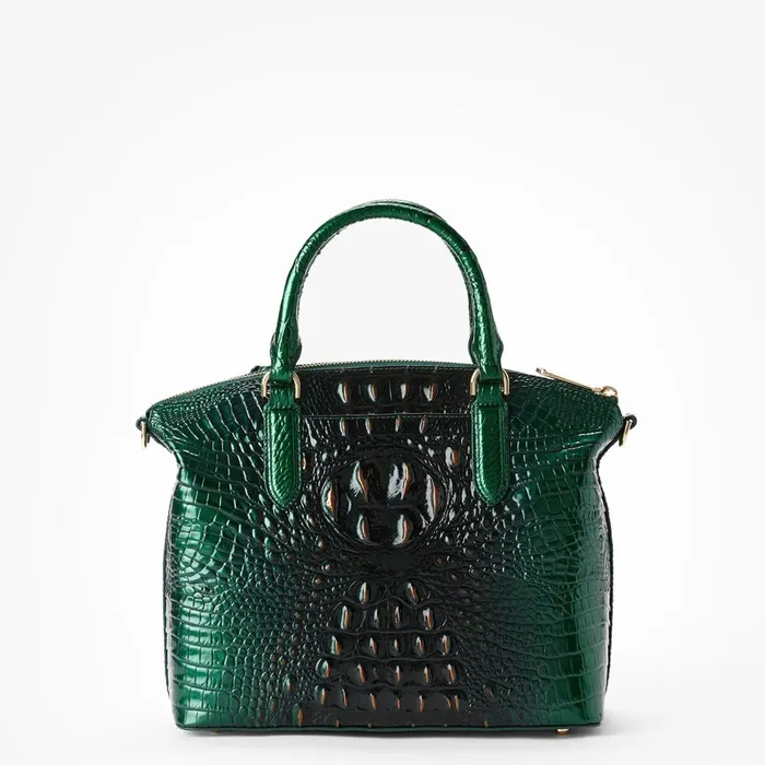 Women Brahmin Satchels Duxbury Satchel Evergreen Ombre Women Brahmin Satchels Duxbury Satchel Evergreen Ombre