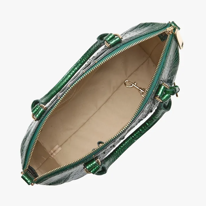 Women Brahmin Satchels Duxbury Satchel Evergreen Ombre Women Brahmin Satchels Duxbury Satchel Evergreen Ombre