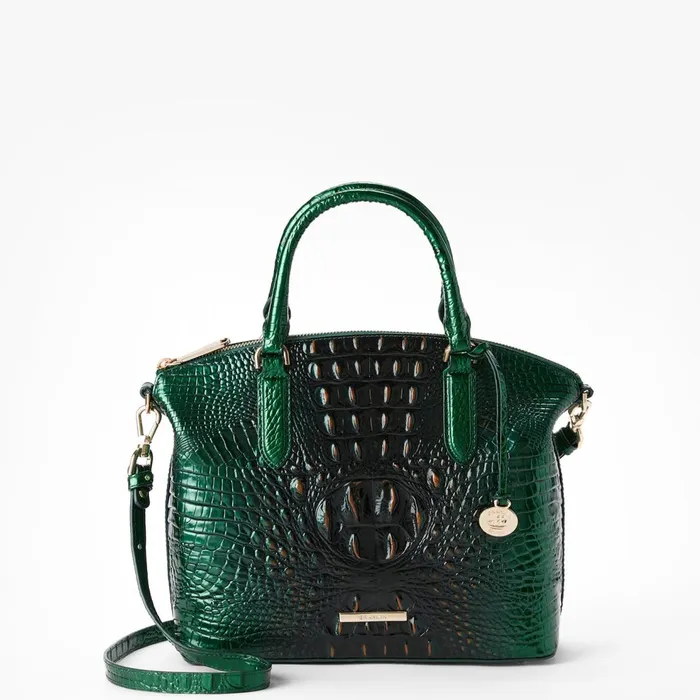 Women Brahmin Satchels Duxbury Satchel Evergreen Ombre Women Brahmin Satchels Duxbury Satchel Evergreen Ombre
