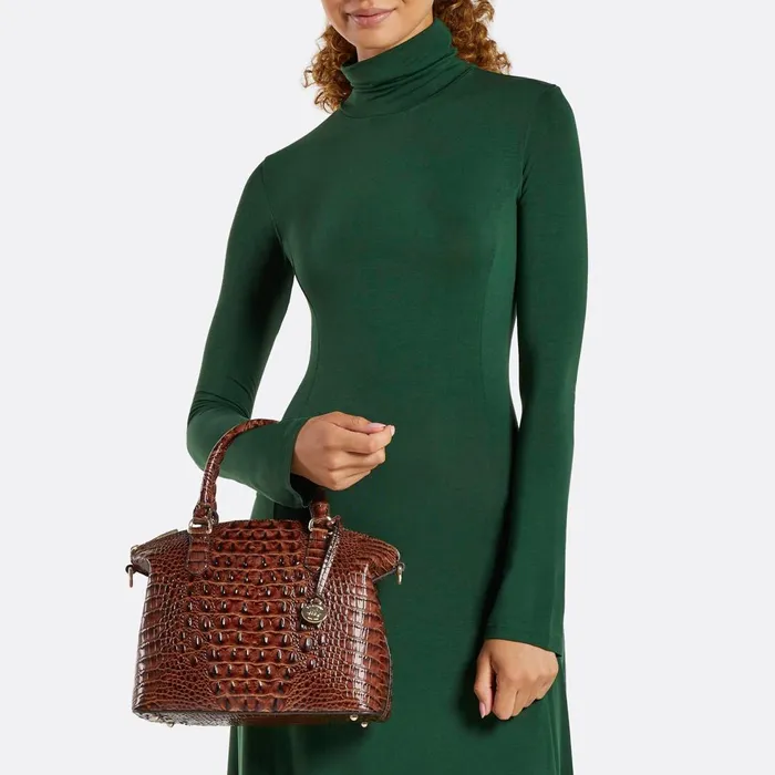 Women Brahmin Satchels Duxbury Satchel Evergreen Ombre Women Brahmin Satchels Duxbury Satchel Evergreen Ombre