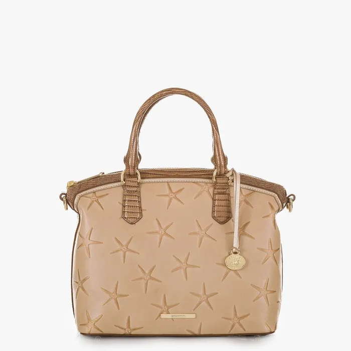Women Brahmin Satchels Duxbury Satchel Natural Paradis