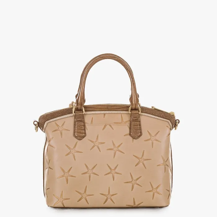 Women Brahmin Satchels Duxbury Satchel Natural Paradis Women Brahmin Satchels Duxbury Satchel Natural Paradis