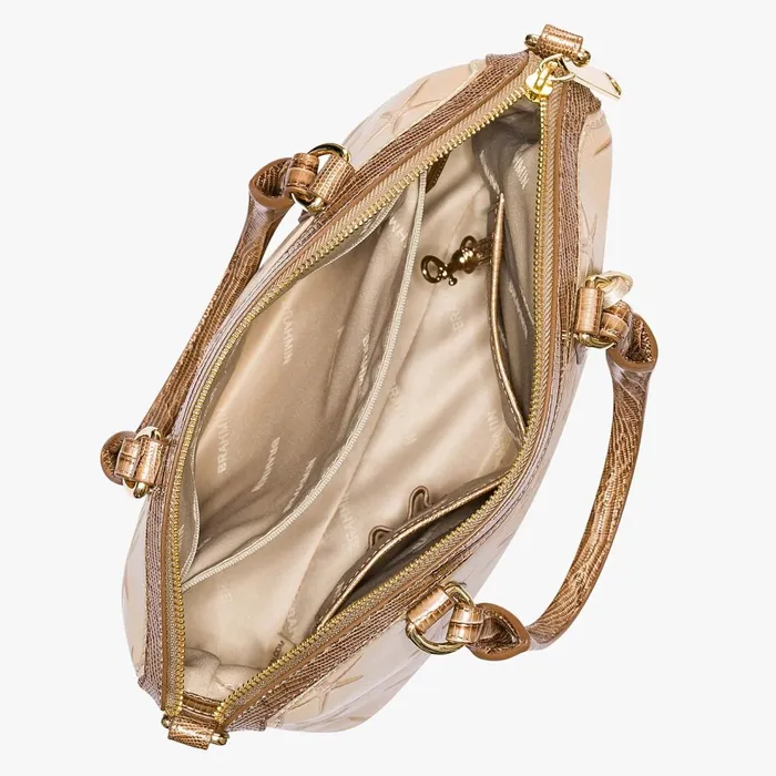 Women Brahmin Satchels Duxbury Satchel Natural Paradis Women Brahmin Satchels Duxbury Satchel Natural Paradis