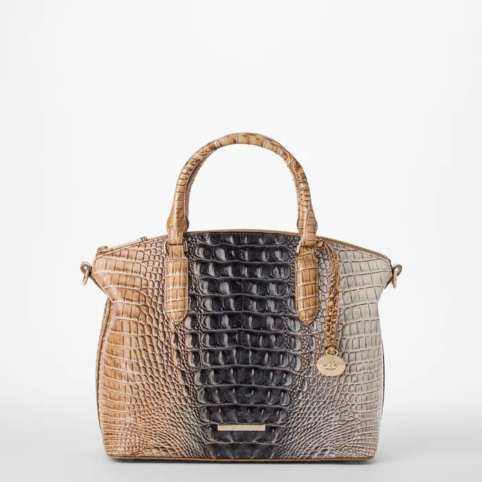 Women Brahmin Satchels Duxbury Satchel Tricolor Ombre Melbourne