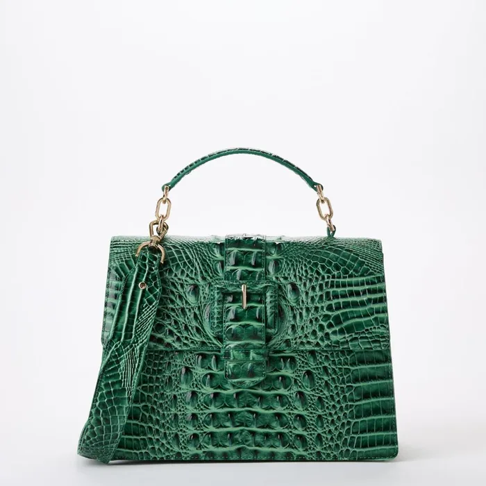 Women Brahmin Satchels Hallie Parakeet