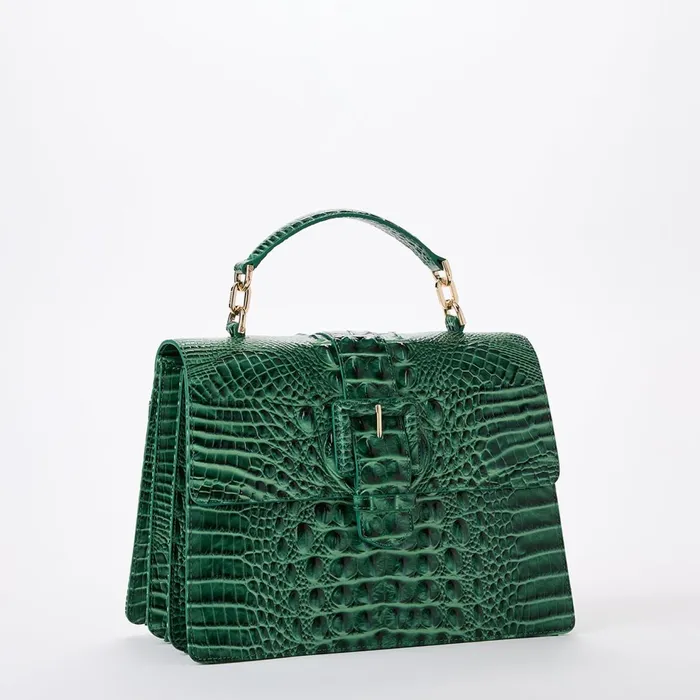 Women Brahmin Satchels Hallie Parakeet Women Brahmin Satchels Hallie Parakeet