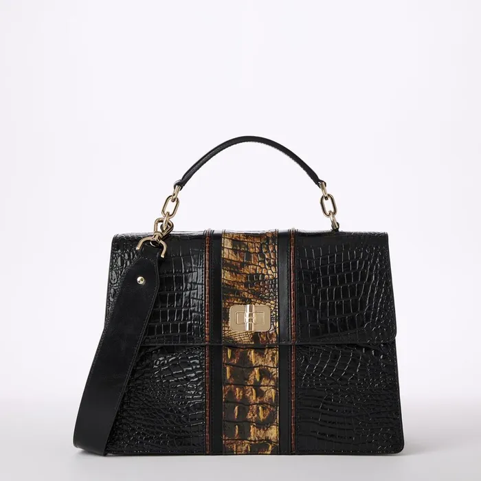 Women Brahmin Satchels Hallie Untamed Kairos