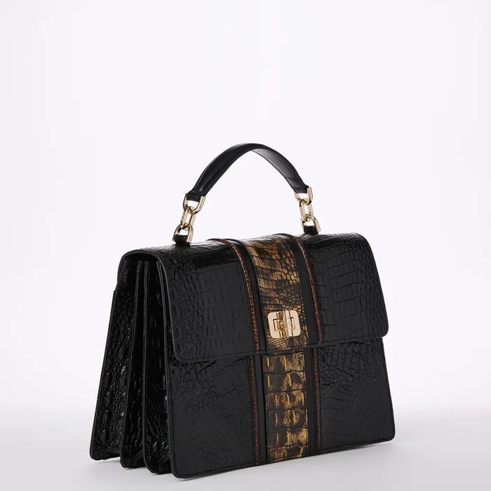 Women Brahmin Satchels Hallie Untamed Kairos Women Brahmin Satchels Hallie Untamed Kairos