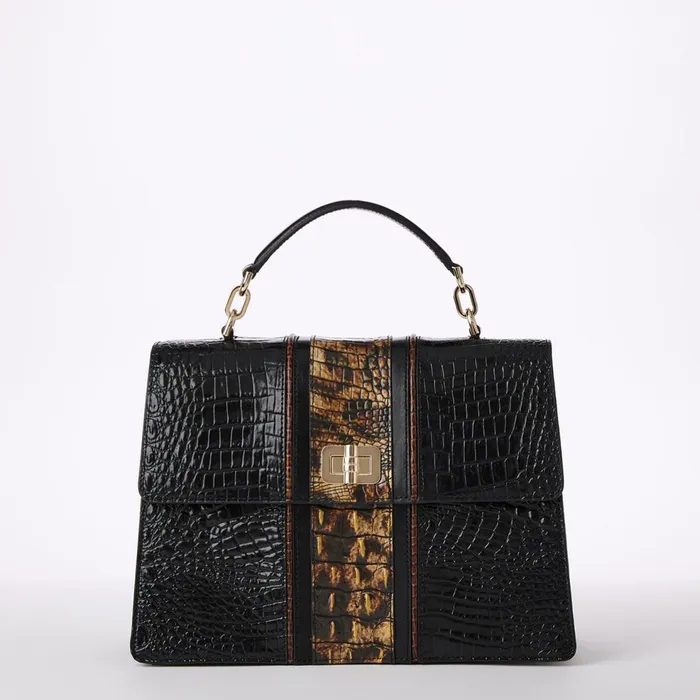 Women Brahmin Satchels Hallie Untamed Kairos Women Brahmin Satchels Hallie Untamed Kairos