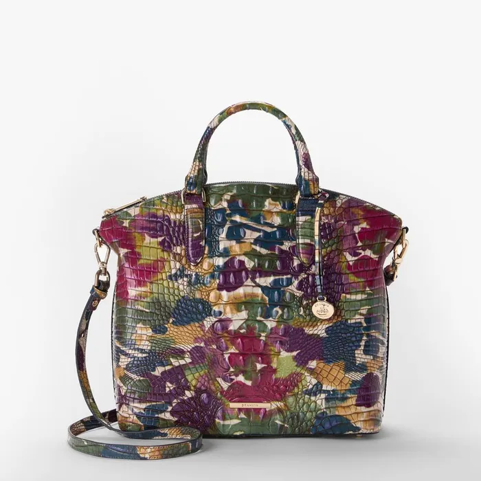 Women Brahmin Satchels Large Duxbury Satchel Wildflower Melbourne Women Brahmin Satchels Large Duxbury Satchel Wildflower Melbourne