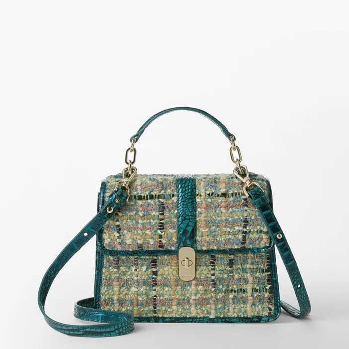 Women Brahmin Satchels Small Hallie Multi Amulet