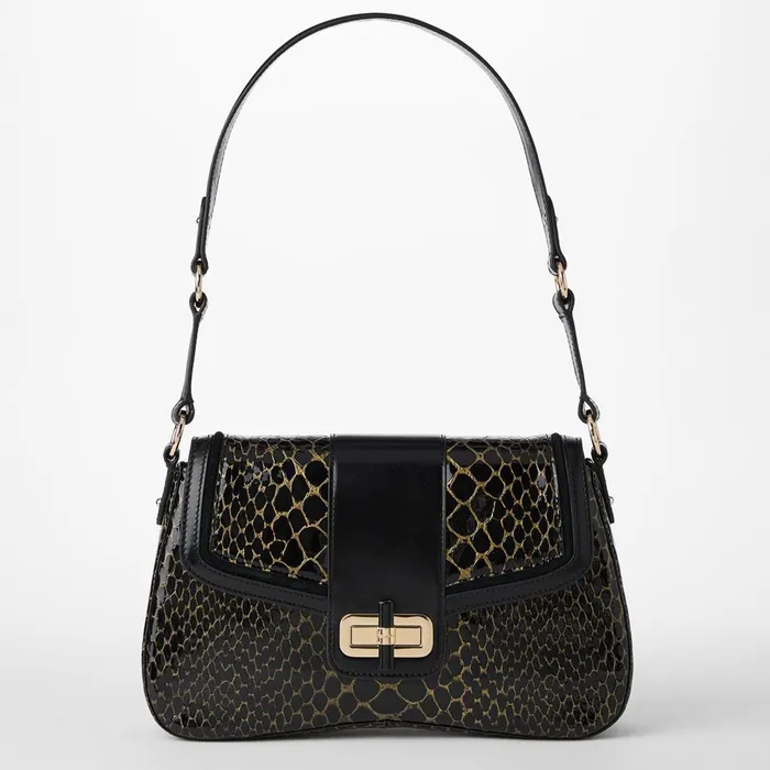 Women Brahmin Shoulder Bags Nerida Black Cavatica