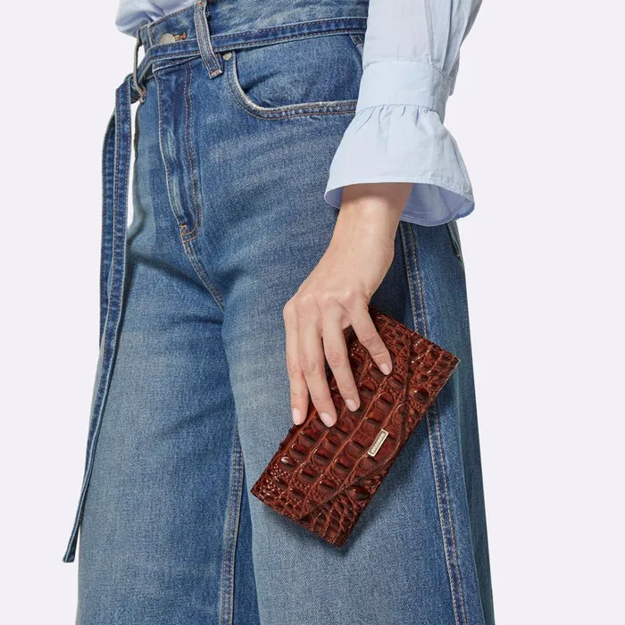 Women Brahmin Wallets and Wristlets Veronica Ganache Ombre Women Brahmin Wallets and Wristlets Veronica Ganache Ombre