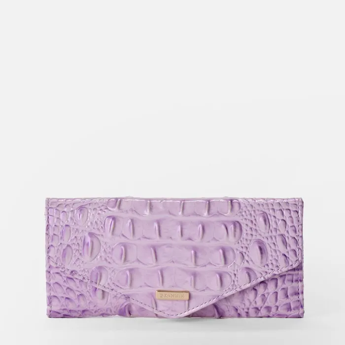 Women Brahmin Wallets and Wristlets Veronica Gentle Lavender Melbourne