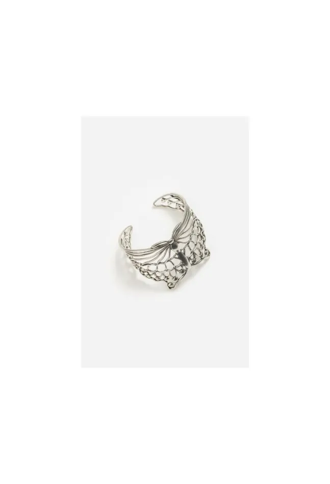 Women Butterfly Cuff Bracelet Silver Johnny Was Jewelry