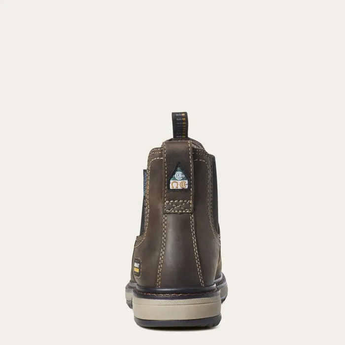 Women Chelsea Boots Ariat Riveter Chelsea CSA Waterproof Composite Toe Work Boot Dark Brown Women Chelsea Boots Ariat Riveter Chelsea CSA Waterproof Composite Toe Work Boot Dark Brown
