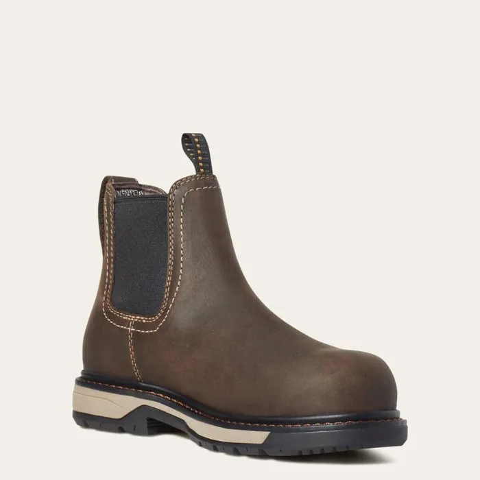 Women Chelsea Boots Ariat Riveter Chelsea CSA Waterproof Composite Toe Work Boot Dark Brown Women Chelsea Boots Ariat Riveter Chelsea CSA Waterproof Composite Toe Work Boot Dark Brown
