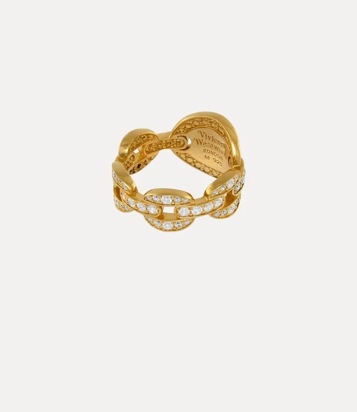 Women Clorinthe Ring Goldwhiteczblackpatina Vivienne Westwood Rings Women Clorinthe Ring Goldwhiteczblackpatina Vivienne Westwood Rings