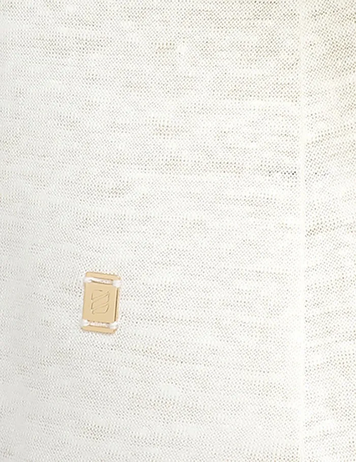 Women Clothing Zimmermann Lantern Sleeve Tee Ivory