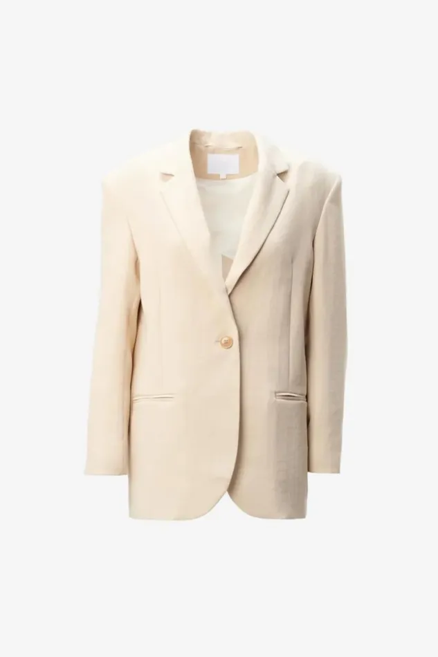 Women Coats and Jackets Lala Berlin Jacket Janet 8211 Viscose Mix 8211 Sesame Women Coats and Jackets Lala Berlin Jacket Janet 8211 Viscose Mix 8211 Sesame