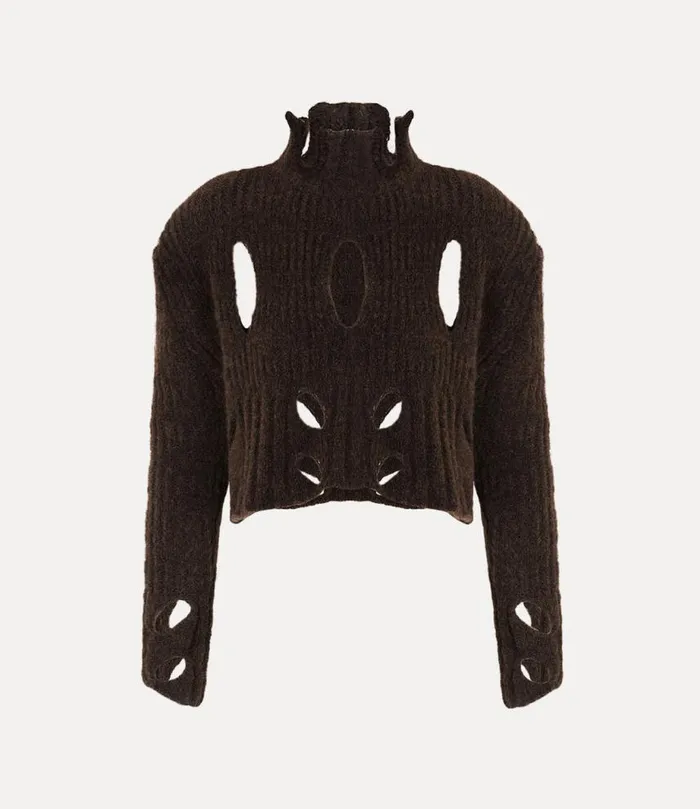 Women Cora Jumper Brown Vivienne Westwood Knitwear
