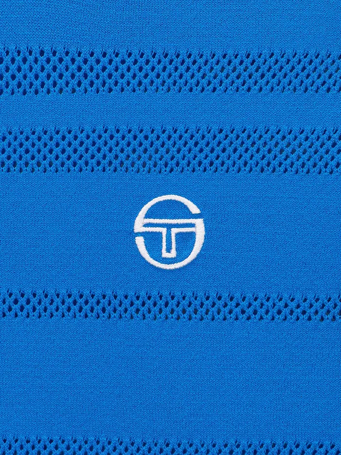Women Court Styles Sergio Tacchini Resort Knit Top Dark Blue