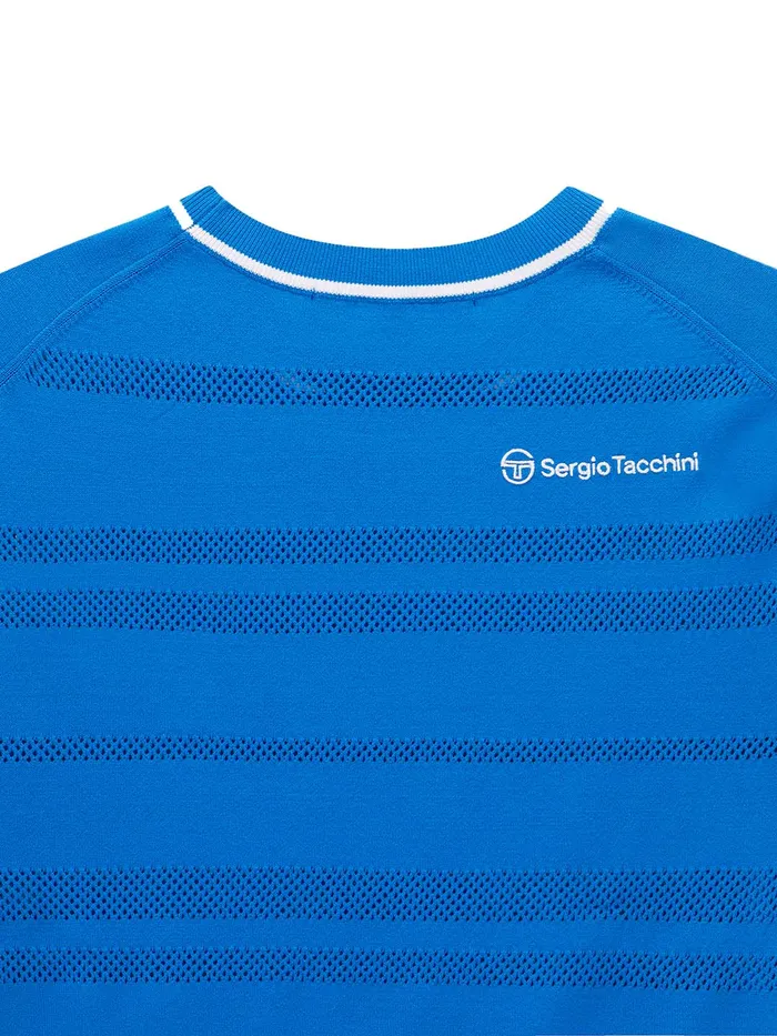 Women Court Styles Sergio Tacchini Resort Knit Top Dark Blue