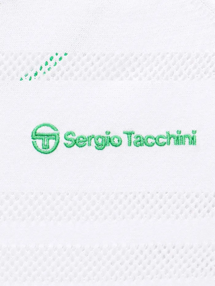Women Court Styles Sergio Tacchini Resort Knit Top Off White
