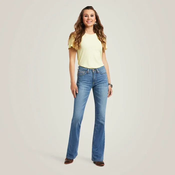 Women Denim Ariat REAL High Rise Daniela Boot Cut Tennessee Women Denim Ariat REAL High Rise Daniela Boot Cut Tennessee