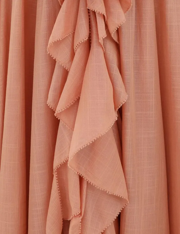 Women Dresses and Coverups Zimmermann Acacia Ruffle Maxi Dress Tan
