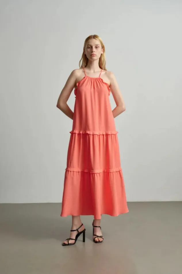Women Dresses Lala Berlin Dress Daau 8211 Viscose 8211 Underwater Melon