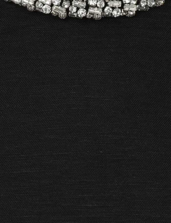 Women Dresses Zimmermann Illustration Diamante Mini Black