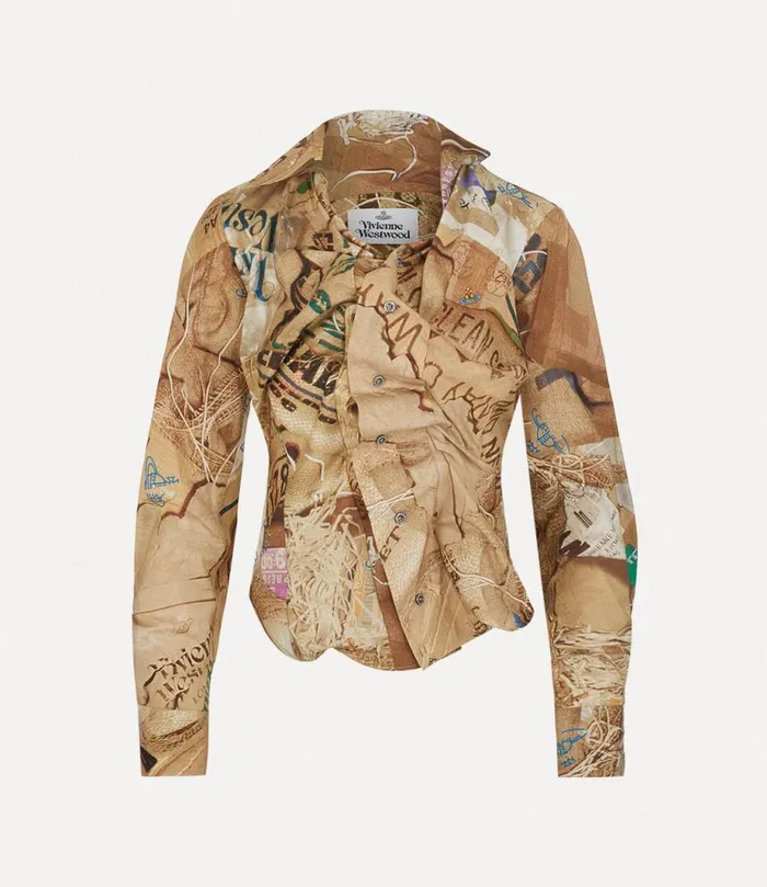 Women Drunken Shirt Trash Vivienne Westwood Tops And Shirts