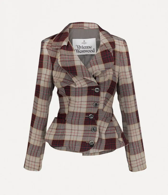 Women Drunken Tailored Jacket Redcheck Vivienne Westwood Coats And Jackets