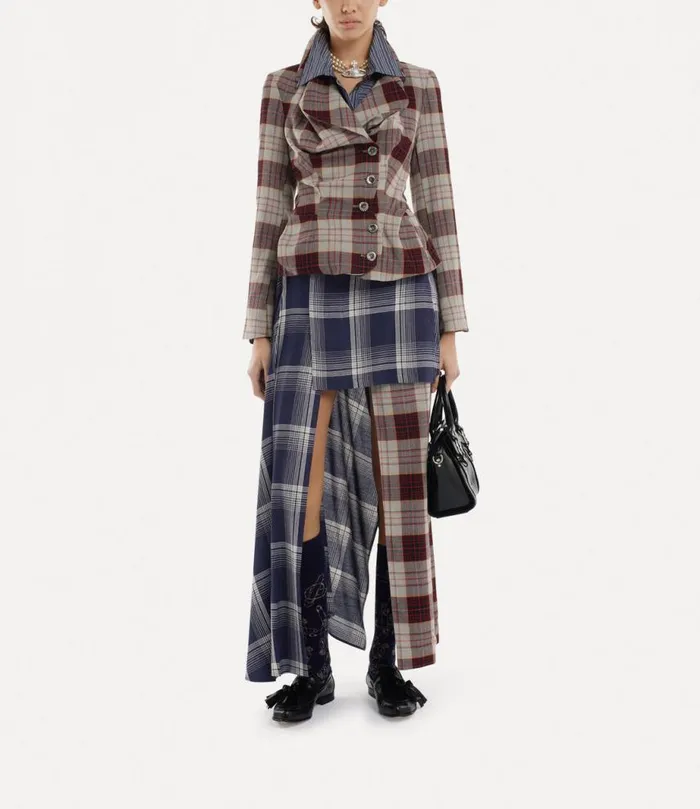 Women Drunken Tailored Jacket Redcheck Vivienne Westwood Coats And Jackets Women Drunken Tailored Jacket Redcheck Vivienne Westwood Coats And Jackets