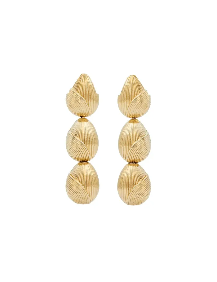 Women Earrings Zimmermann Pebble Drops Gold