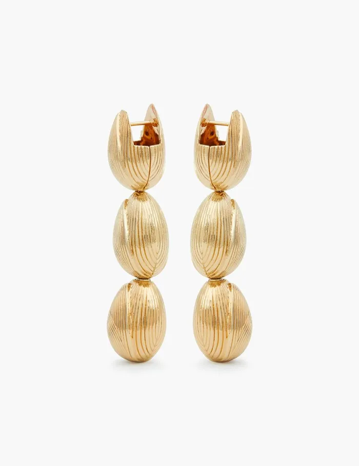 Women Earrings Zimmermann Pebble Drops Gold