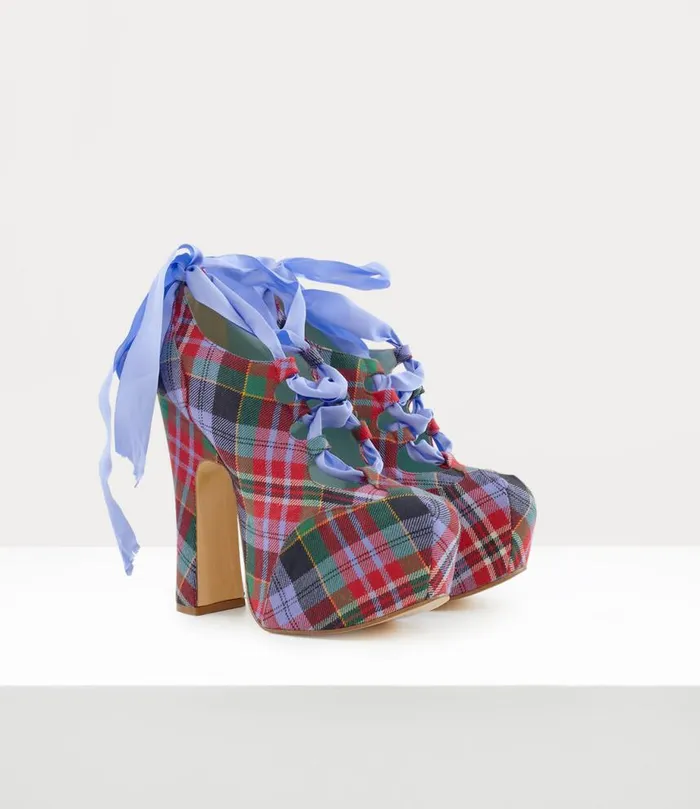 Women Elevated Ghillie Platform Brick Vivienne Westwood Platforms