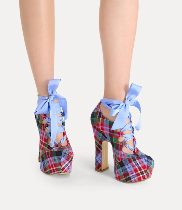 Women Elevated Ghillie Platform Brick Vivienne Westwood Platforms Women Elevated Ghillie Platform Brick Vivienne Westwood Platforms