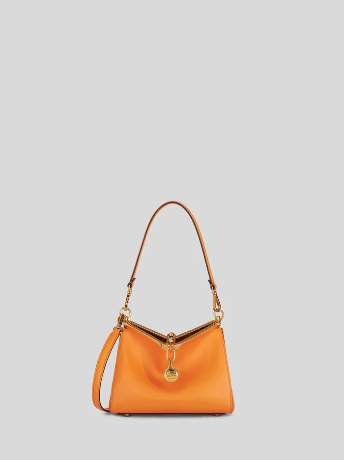 Women Etro Shoulder Bags Small Vela Bag Orange