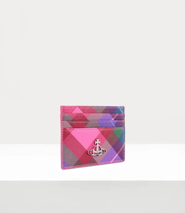 Women Flat Card Holder Candytartan Vivienne Westwood Wallets And Purses Women Flat Card Holder Candytartan Vivienne Westwood Wallets And Purses