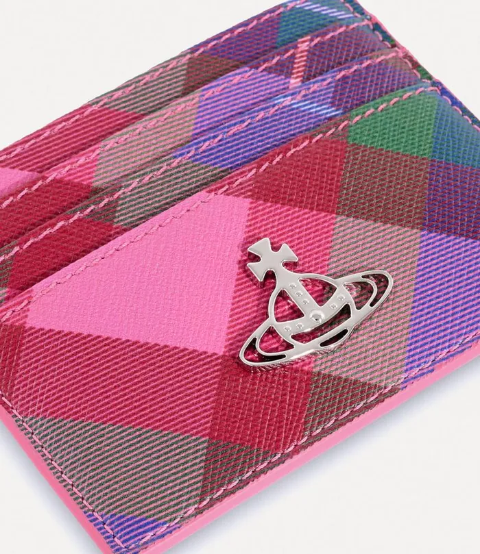 Women Flat Card Holder Candytartan Vivienne Westwood Wallets And Purses Women Flat Card Holder Candytartan Vivienne Westwood Wallets And Purses