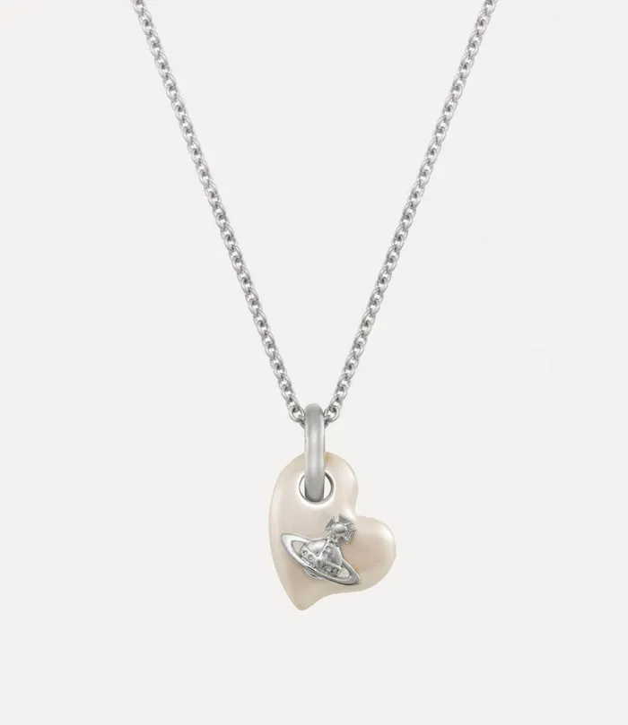 Women Florentia Pendant Necklace Platinumcreamrosepearl Vivienne Westwood Necklaces Women Florentia Pendant Necklace Platinumcreamrosepearl Vivienne Westwood Necklaces