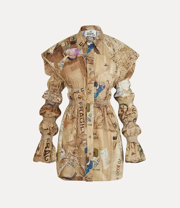 Women Football Shirt Dress Trash Vivienne Westwood Dresses