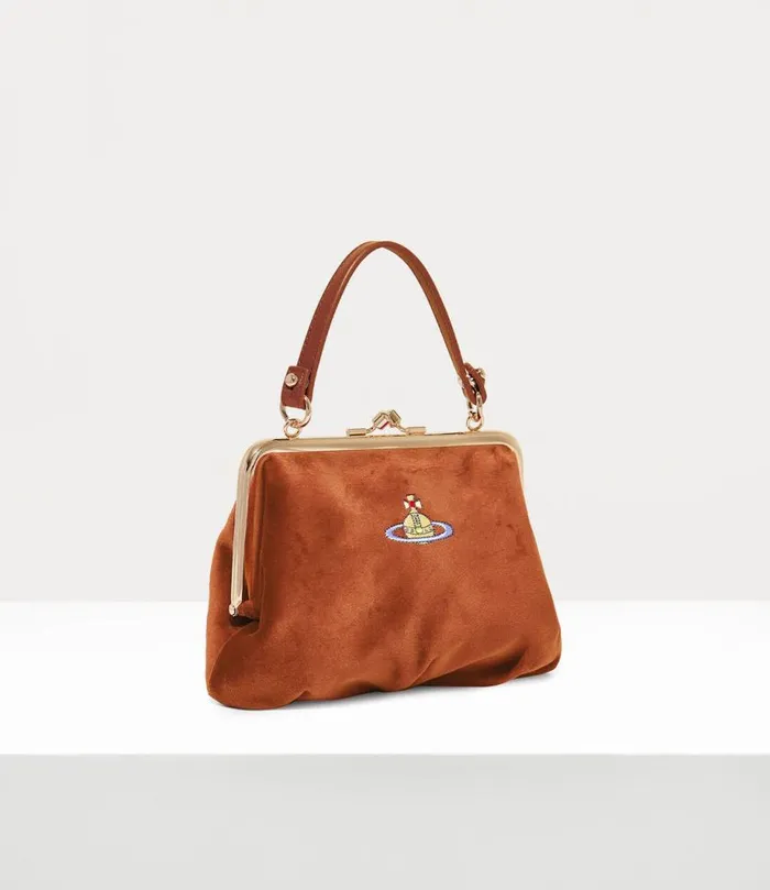 Women Granny Frame Purse Orange Vivienne Westwood Wallets And Purses Women Granny Frame Purse Orange Vivienne Westwood Wallets And Purses
