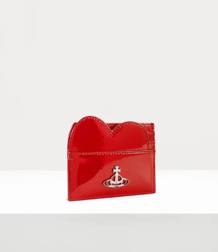 Women Heart Card Holder Red Vivienne Westwood Wallets And Purses Women Heart Card Holder Red Vivienne Westwood Wallets And Purses
