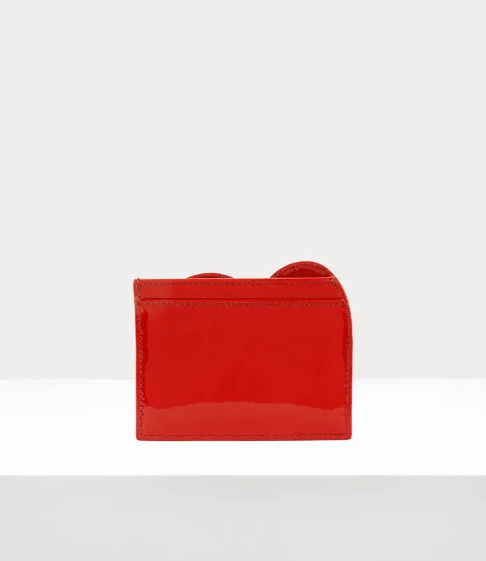 Women Heart Card Holder Red Vivienne Westwood Wallets And Purses Women Heart Card Holder Red Vivienne Westwood Wallets And Purses