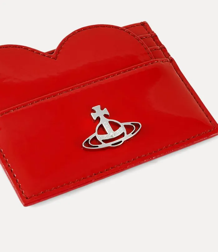 Women Heart Card Holder Red Vivienne Westwood Wallets And Purses Women Heart Card Holder Red Vivienne Westwood Wallets And Purses