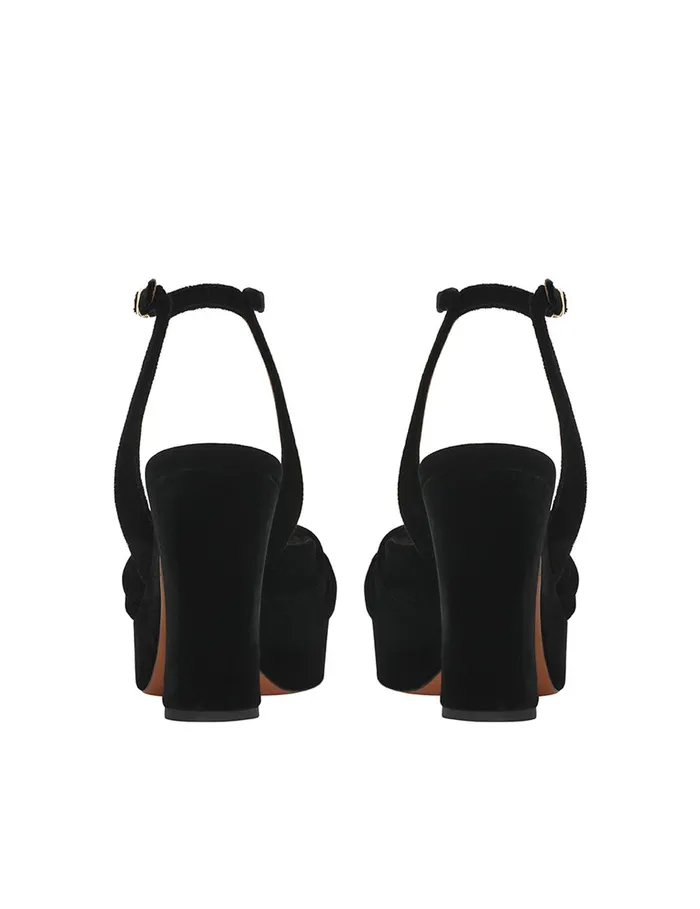 Women Heeled Sandals Zimmermann Gleam Sandal 120 Black