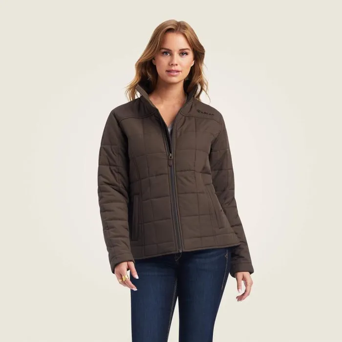 Women Jackets and Vests Ariat Crius Insulated Jacket Banyan Bark